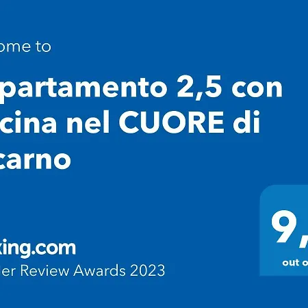 2,5 Con Piscina Nel Cuore Di 463 Apartment Locarno